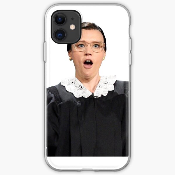 Kate McKinnon as Ruth Bader Ginsburg iPhone Soft Case