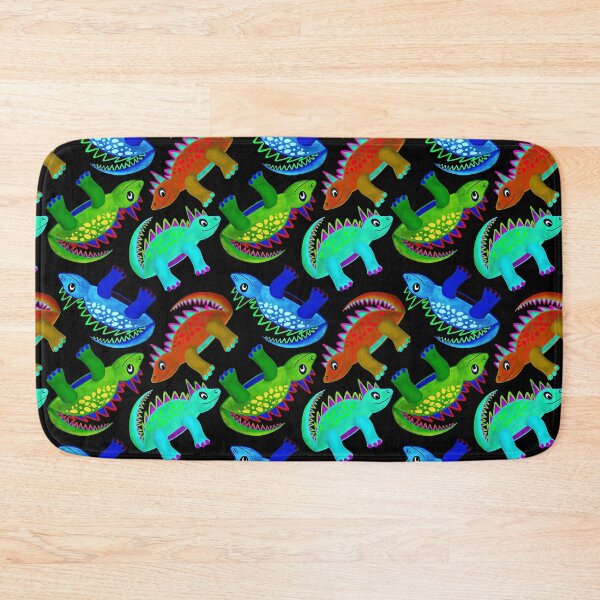 Item preview, Dinosaurs Black Red, Blue & Green designed and sold by SColeCreations.