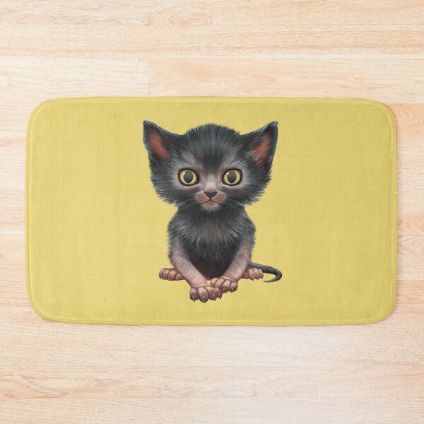 Item preview, Lykoi kitten (Werewolf cat) designed and sold by Iker Paz Studio.
