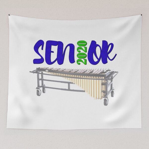 Item preview, Senior 2020 - Marching Band - Marimba designed and sold by BandMomDesigns.