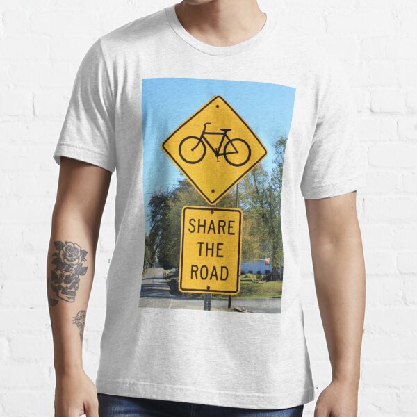 Bicycle & Pedestrian Crossing Ahead Road Signs Poster for Sale by  WHBPhotoArt