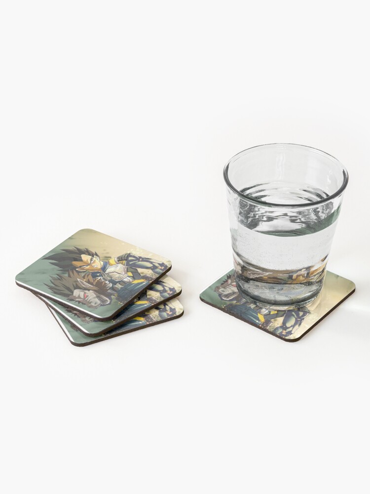 Alternate view of VEGETA - dbz Coasters (Set of 4)