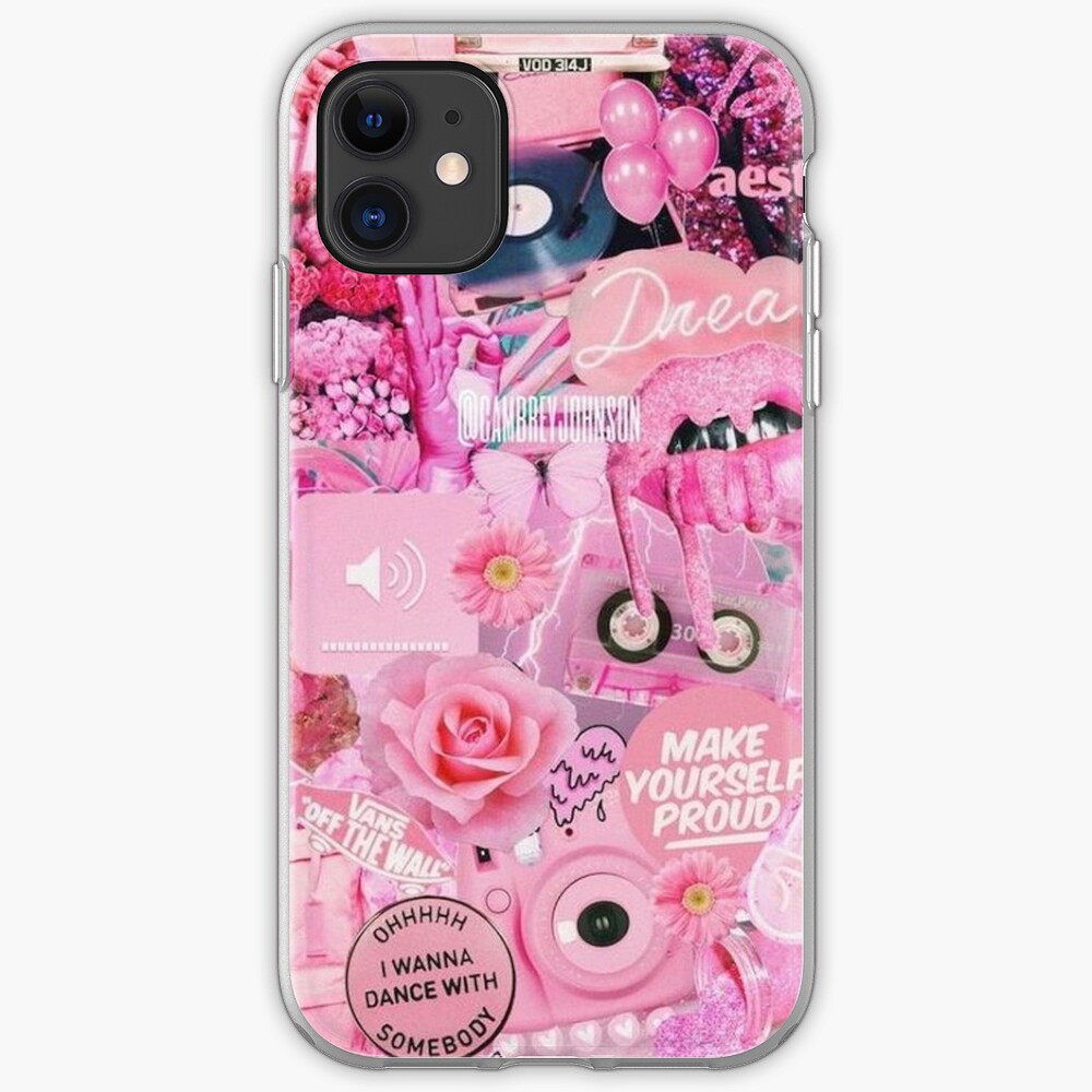 "Pink Aesthetic Phone Case" iPhone Case & Cover by cassie630 | Redbubble