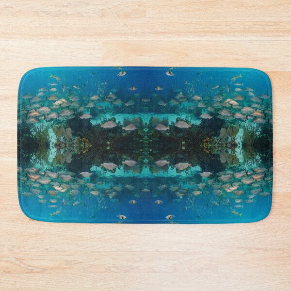 Item preview, School of Snapper on Shallow Coral Reef designed and sold by Caitlin Chock.