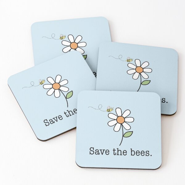 Item preview, Save the Bees designed and sold by CoralFoxDesigns.
