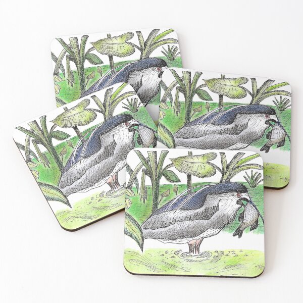 Item preview, Black-crowned nigth heron designed and sold by Rosa Elena Albornoz Mendez.