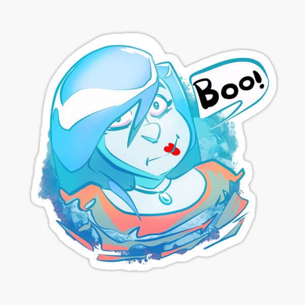 Boo Sticker For Sale By Rlecroyart Redbubble