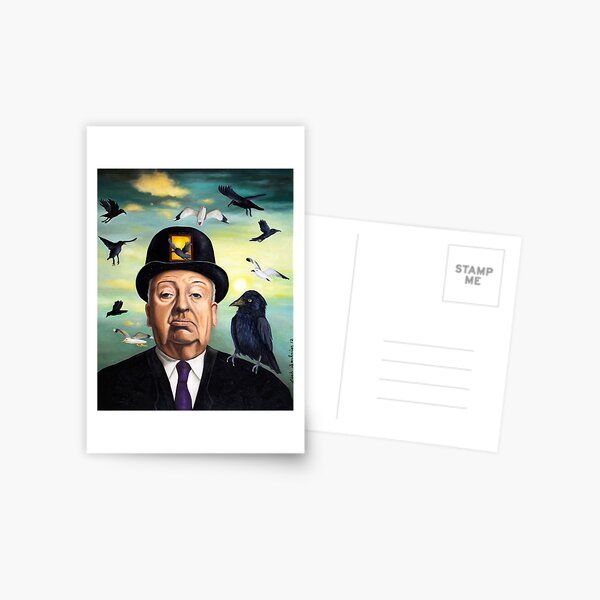 Alfred Hitchcock Postcard