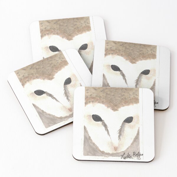 Item preview, Barn Owl Watercolor Art designed and sold by Lestellero.