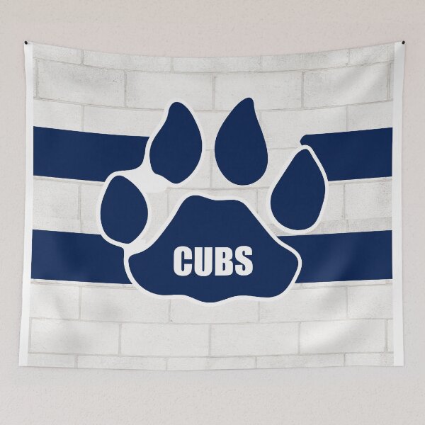 Artikelvorschau, Hawkins Cubs-Wandlogo entworfen und verkauft von D24designs.