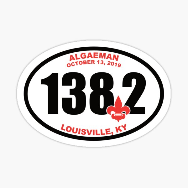 IM Algaeman - Date + Year Glossy Sticker