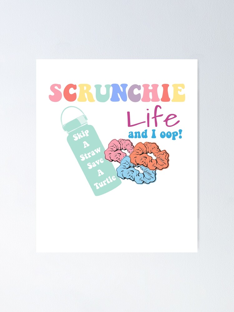 And I Oop Scrunchies Save The Turtles T-Shirt