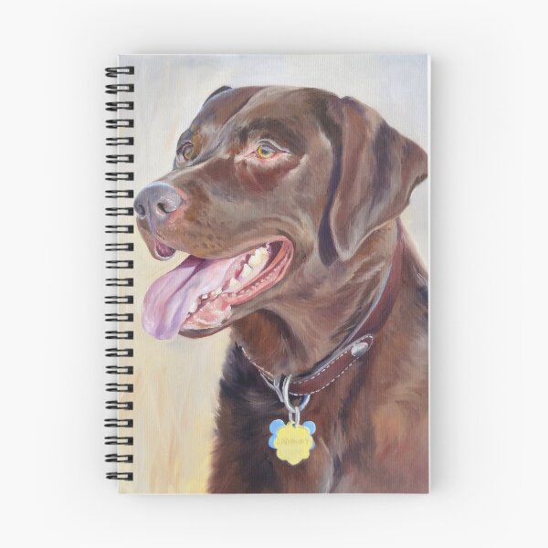 Item preview, Chocolate Lab Portrait designed and sold by Emily Bickell.