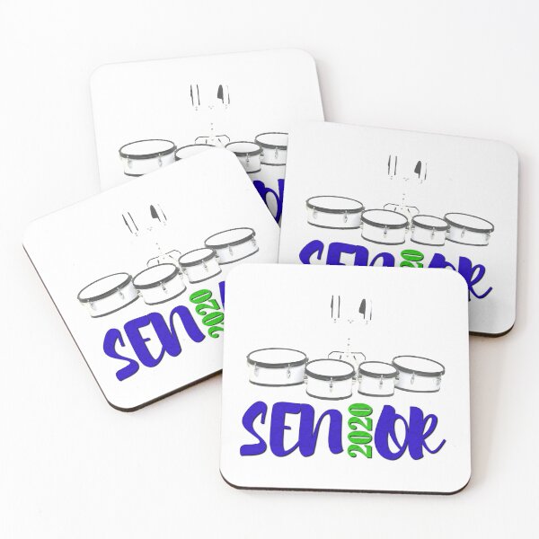 Item preview, Senior 2020 - Marching Band - Quads designed and sold by BandMomDesigns.