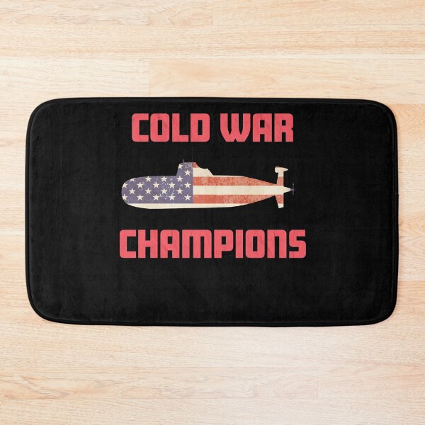 Item preview, USA Cold War Champions Submarine Sub Distressed Grunge American Flag designed and sold by funnytshirtemp.
