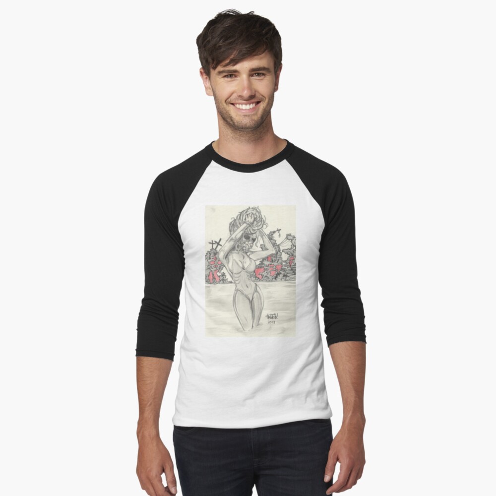 Item preview, Baseball ¾ Sleeve T-Shirt designed and sold by WLTwitch.