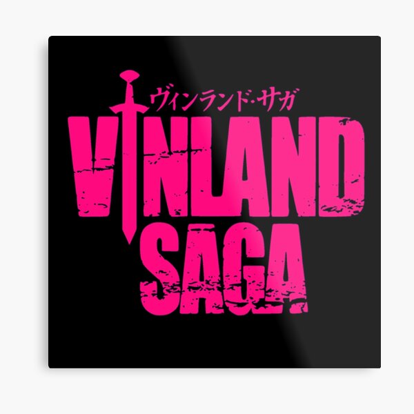 VINLAND SAGA (PINK) Metal Print
