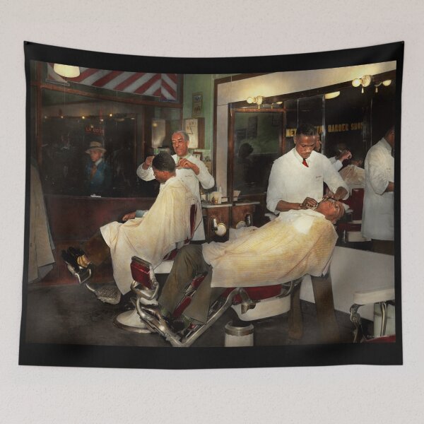 Item preview, Barber - A time honored tradition 1941 designed and sold by Mike Savad Photography.
