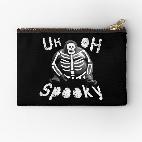 Uh Oh Stinky Poop Le Monke Meme Zip Pouch by Willia Dixie - Pixels