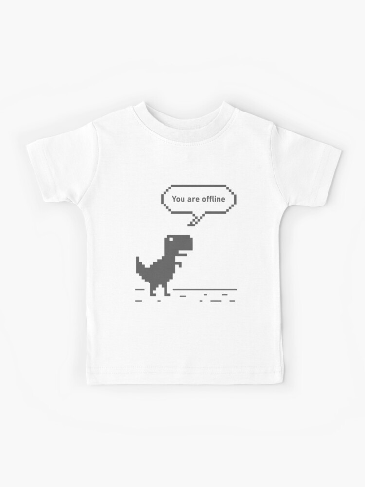 Chrome Dino – Offline T-Rex Women's T-Shirt