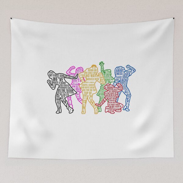 Item preview, SIX The Musical Queens Silhouettes— With Lyrics! designed and sold by broadway-babies.