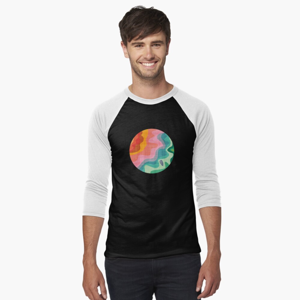 Aperçu de l'œuvre T-shirt baseball manches ¾ créée et vendue par lisajaynemurray.