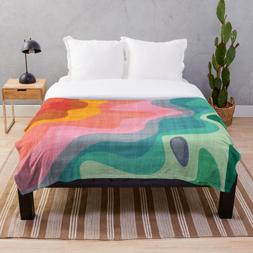 Flouncy Flouncy Throw Blanket