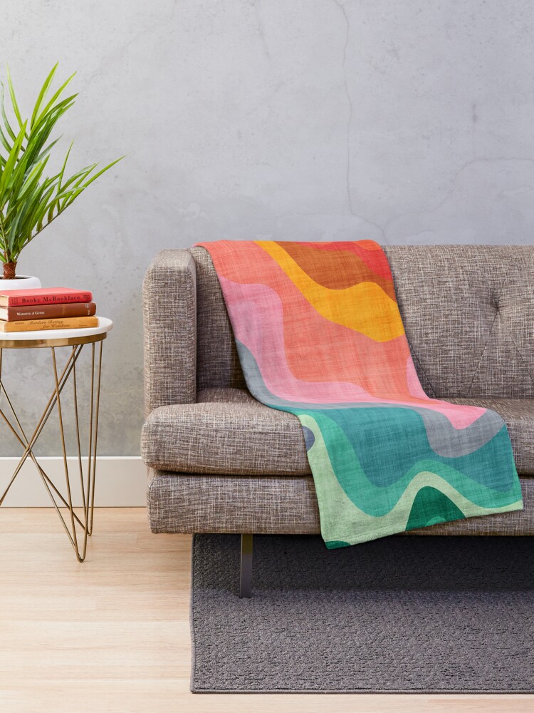 Alternate view of Flouncy Flouncy Throw Blanket