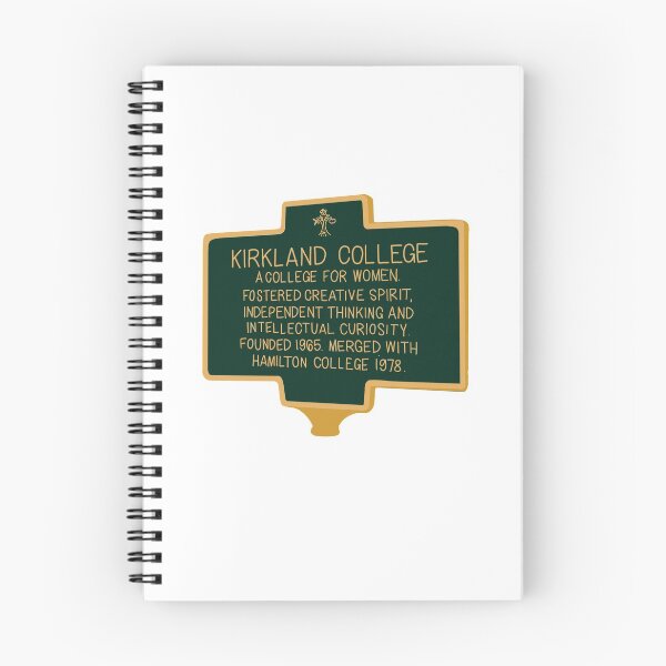 Item preview, Kirkland College sign designed and sold by maggiemcdow.