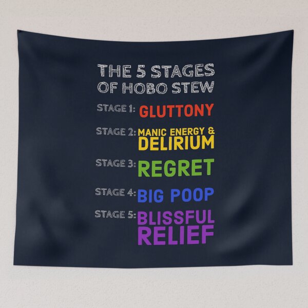 Item preview, Five Stages of Hobo Stew designed and sold by crowleysplant.