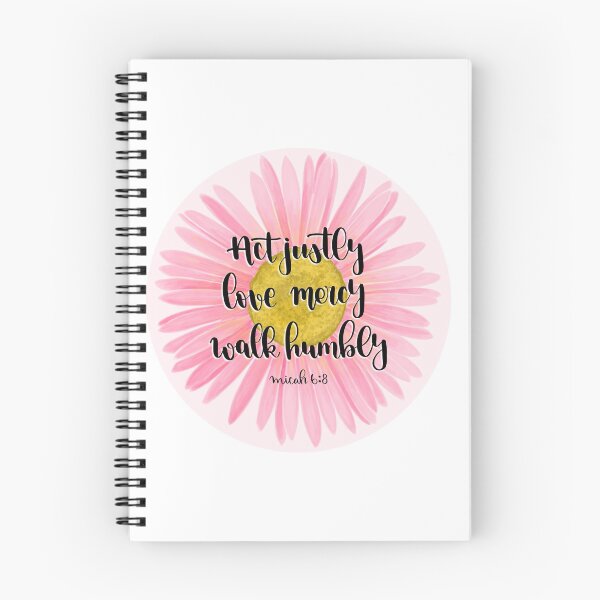 Item preview, Walk Humbly - Pink designed and sold by chelseasletters.
