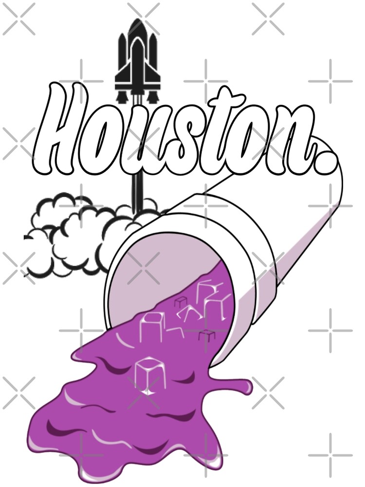 Space City Houston Art Board Print for Sale by Gcast