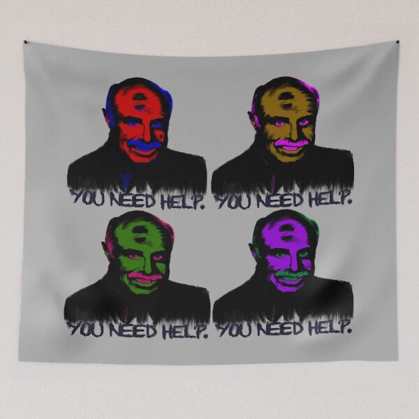 Item preview, Pop Art Dr.Phil designed and sold by SaltCitySage.