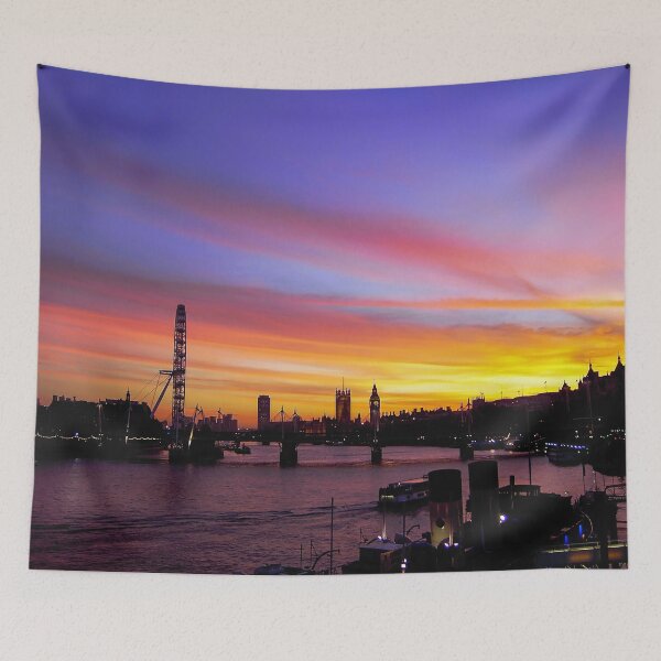 Item preview, London at Sunset 3 designed and sold by designbywhacky.