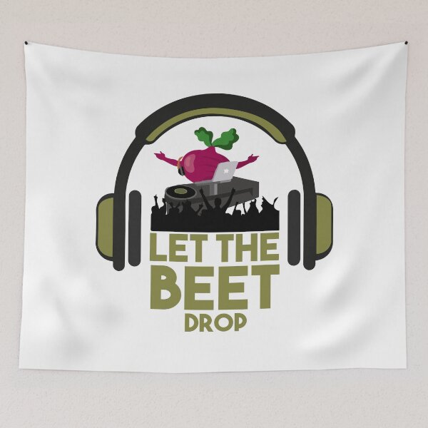 Item preview, Let The Beet Drop - Beet Pun - Awesome Shirt designed and sold by EunoiaDynasty.