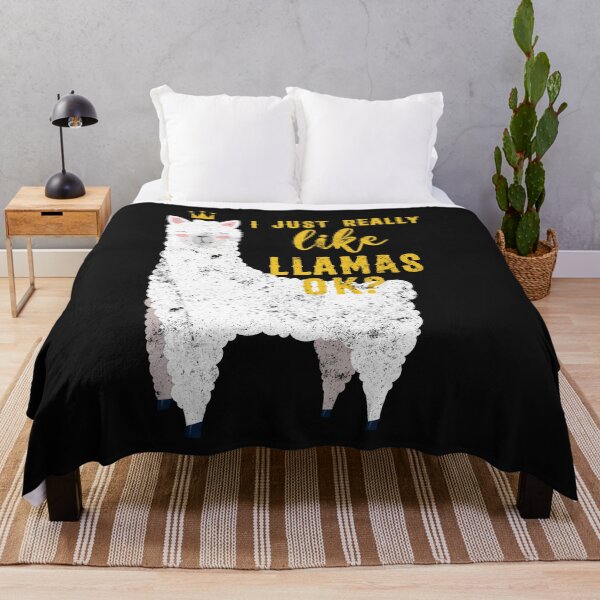 Item preview, I Just Really Like Llamas Ok Tee Vintage Alpaca Llama designed and sold by findgreatshirts.