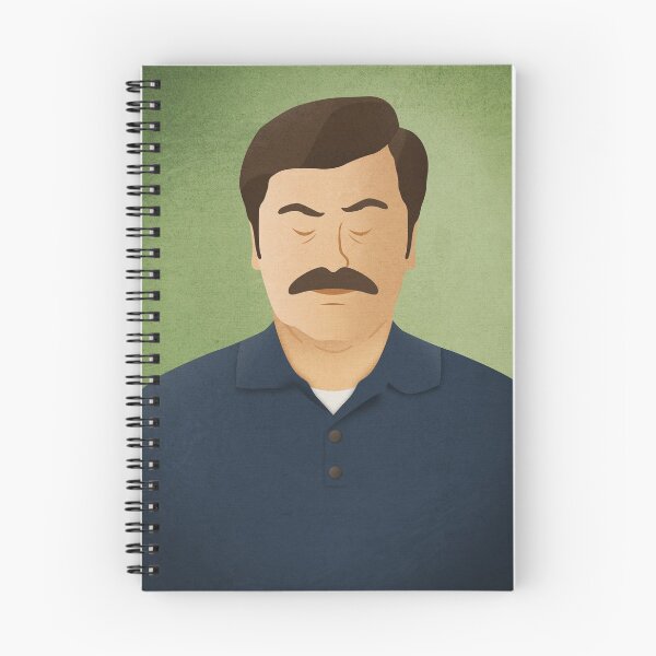 Item preview, Ron Swanson • Minimalist Portrait • Three-Legged Dane designed and sold by ThreeLeggedDane.