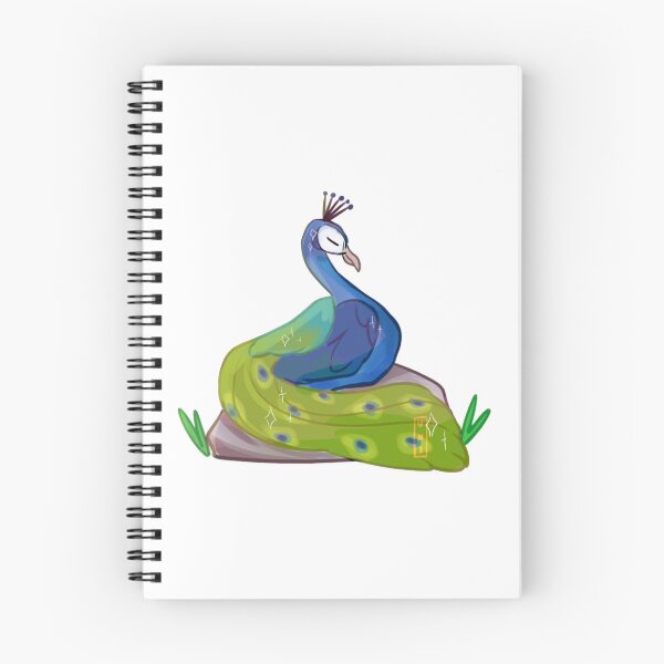 Item preview, Tiny Peacock Peacefully Sleeping designed and sold by uminoscribbles.