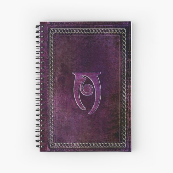 Skyrim Conjuration Spell Tome Spiral Notebook