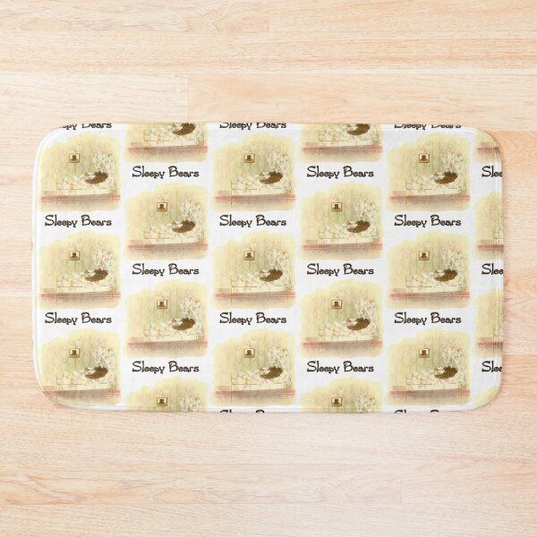 Item preview, SLEEPY BEARS - at the end of a busy day the bears are ready for bed. designed and sold by johndhalsted.