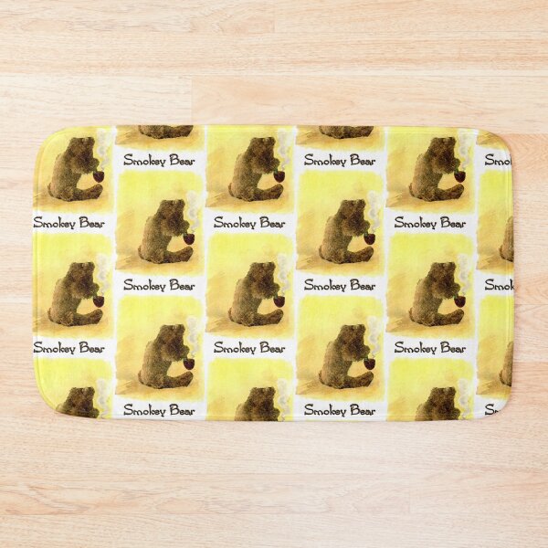 Item preview, SMOKEY BEAR - naughty bear secretly puffs on Grandad's pipe! designed and sold by johndhalsted.