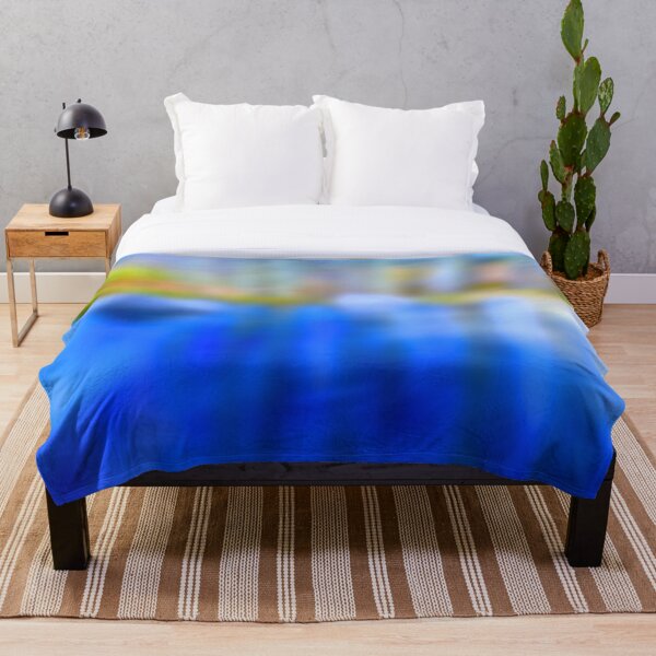 Item preview, Reflections in blue - bedding - pillows - wall art designed and sold by Boho Contessa.