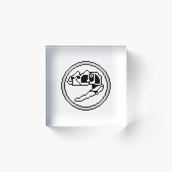 Palaeontology Symbol Acrylic Block