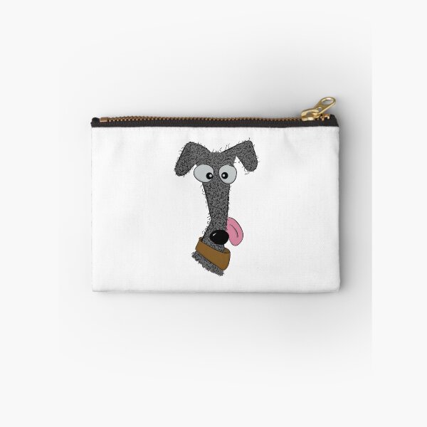 Item preview, Scruffy Curly Grey Lurcher designed and sold by Mat Dixon.