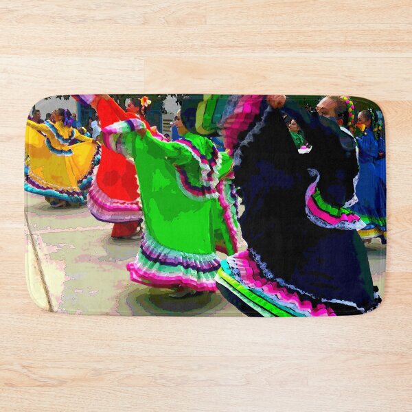 Item preview, Folklorico Dancers Celebrating Mexican Independence Day designed and sold by William E Lopez.