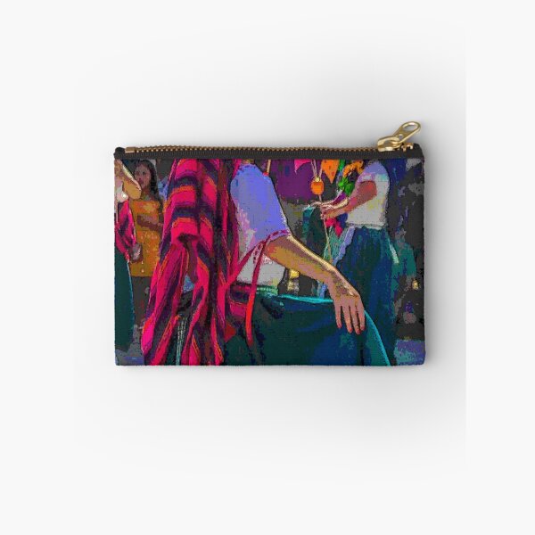 Item preview, Folkorico Dancer in Green Skirt designed and sold by William E Lopez.