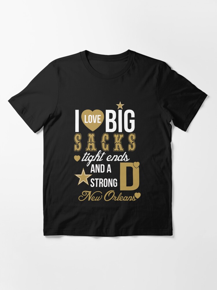 New Orleans Saints Throwback Vintage Bigger Better Logo Slim Fit T Shirt