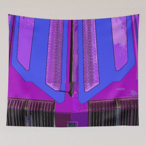 Item preview, Low-Rider Hood - Blue/Purple designed and sold by William E Lopez.