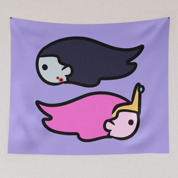 Item preview, Marceline and Bubblegum designed and sold by JosslyDraws.