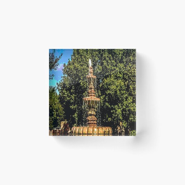 Item preview, Fountain in the Park of Mesilla, New Mexico designed and sold by William E Lopez.